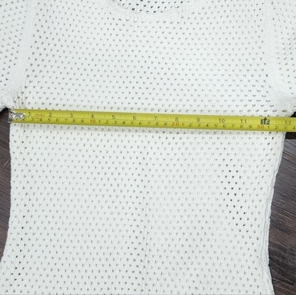 🔥 Wilfred White Maxi Knit Sweater Long Sleeve Dress Size Small - Picture 14 of 14